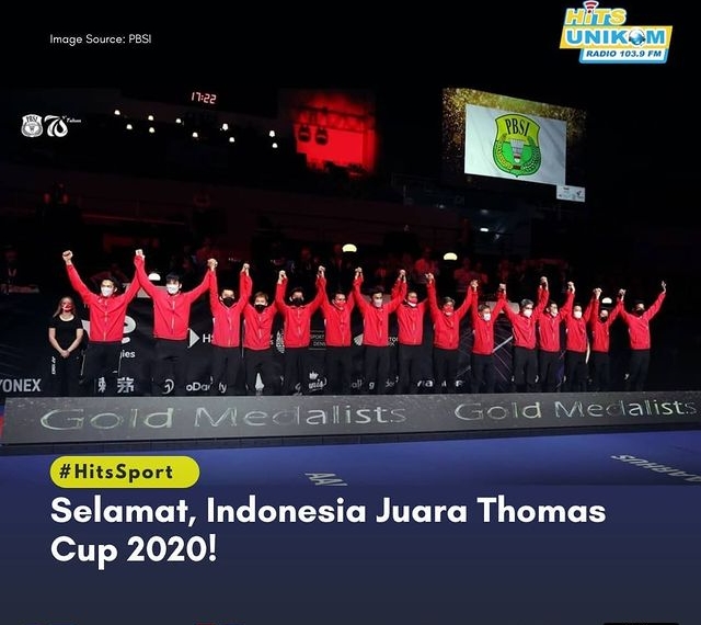 Selamat, Indonesia Juara Thomas Cup 2020!