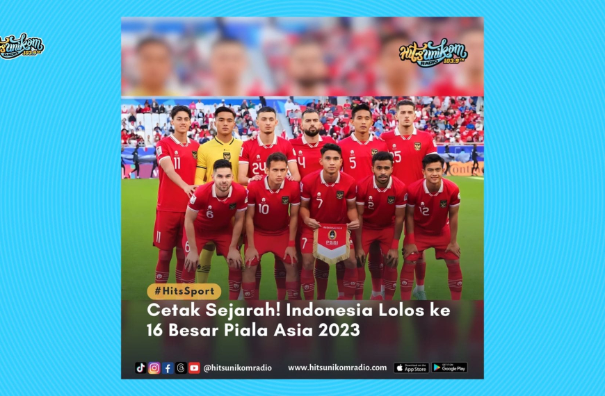Cetak Sejarah! Indonesia Lolos ke 16 Besar Piala Asia 2023