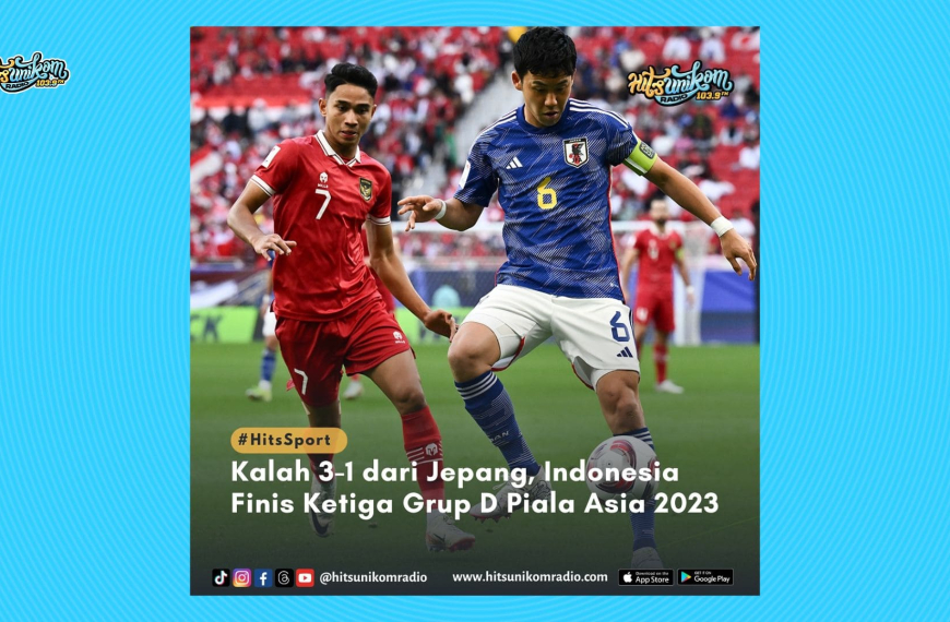 Kalah 3-1 dari Jepang, Indonesia Finis Ketiga Grup D Piala Asia 2023