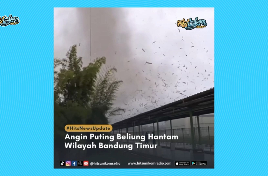 Angin Puting Beliung Hantam Wilayah Bandung Timur