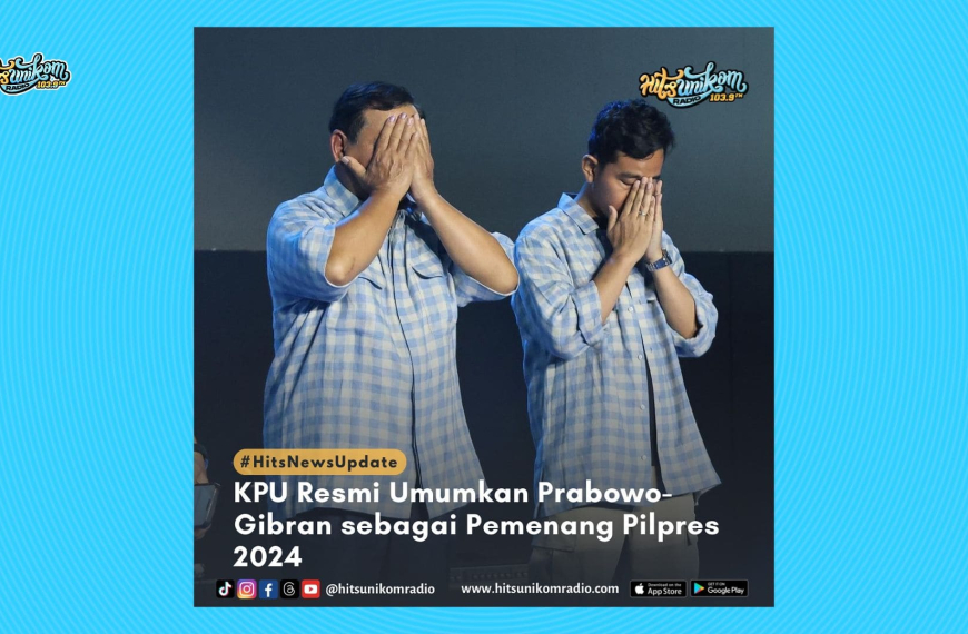 KPU Resmi Umumkan Prabowo-Gibran sebagai Pemenang Pilpres 2024